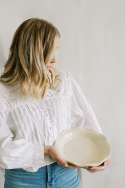 Pearl Pie Dish