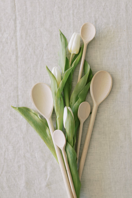 Beechwood Cooking Spoons | Set of 5