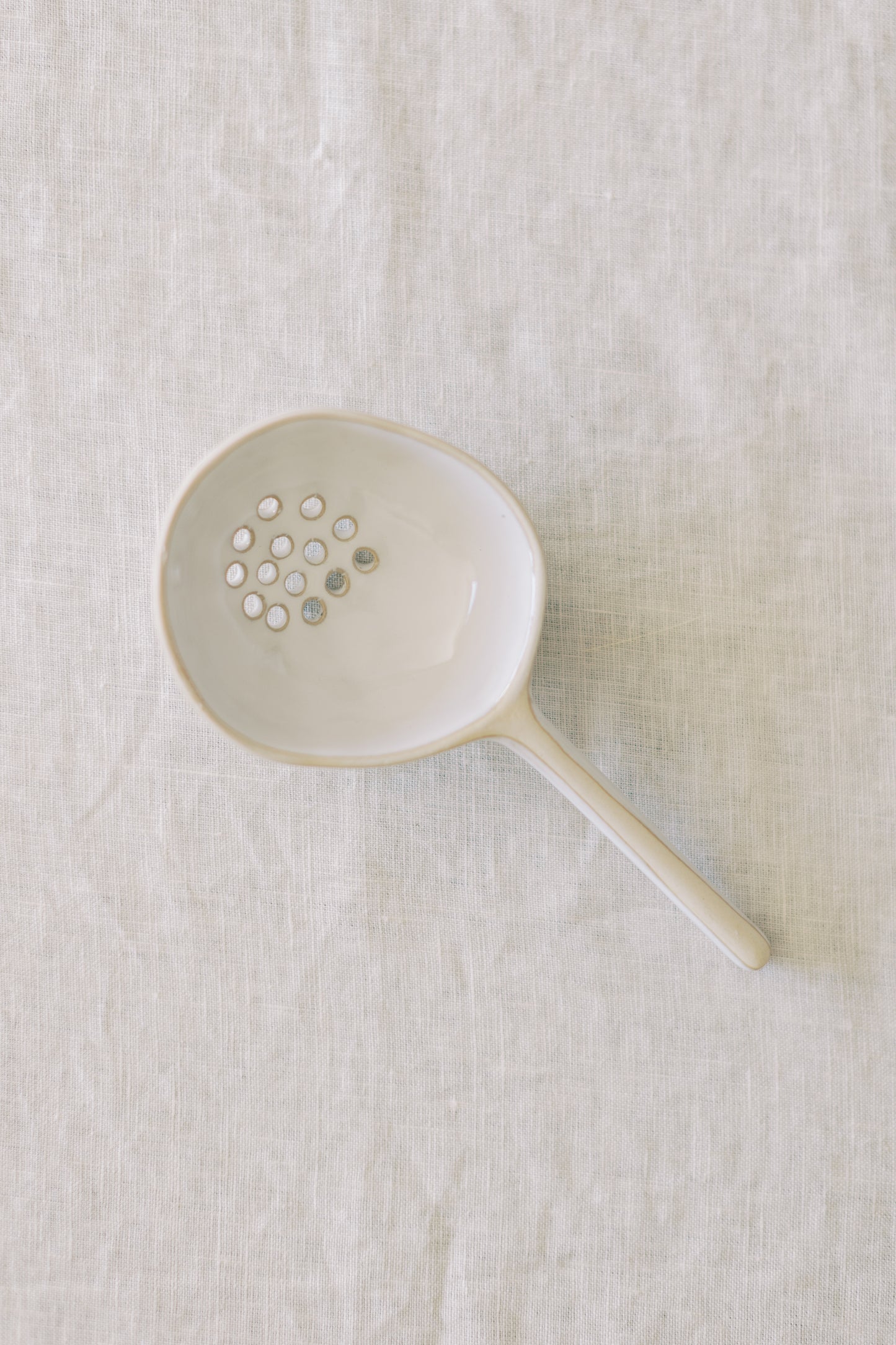 Ceramic Strainer Spoon