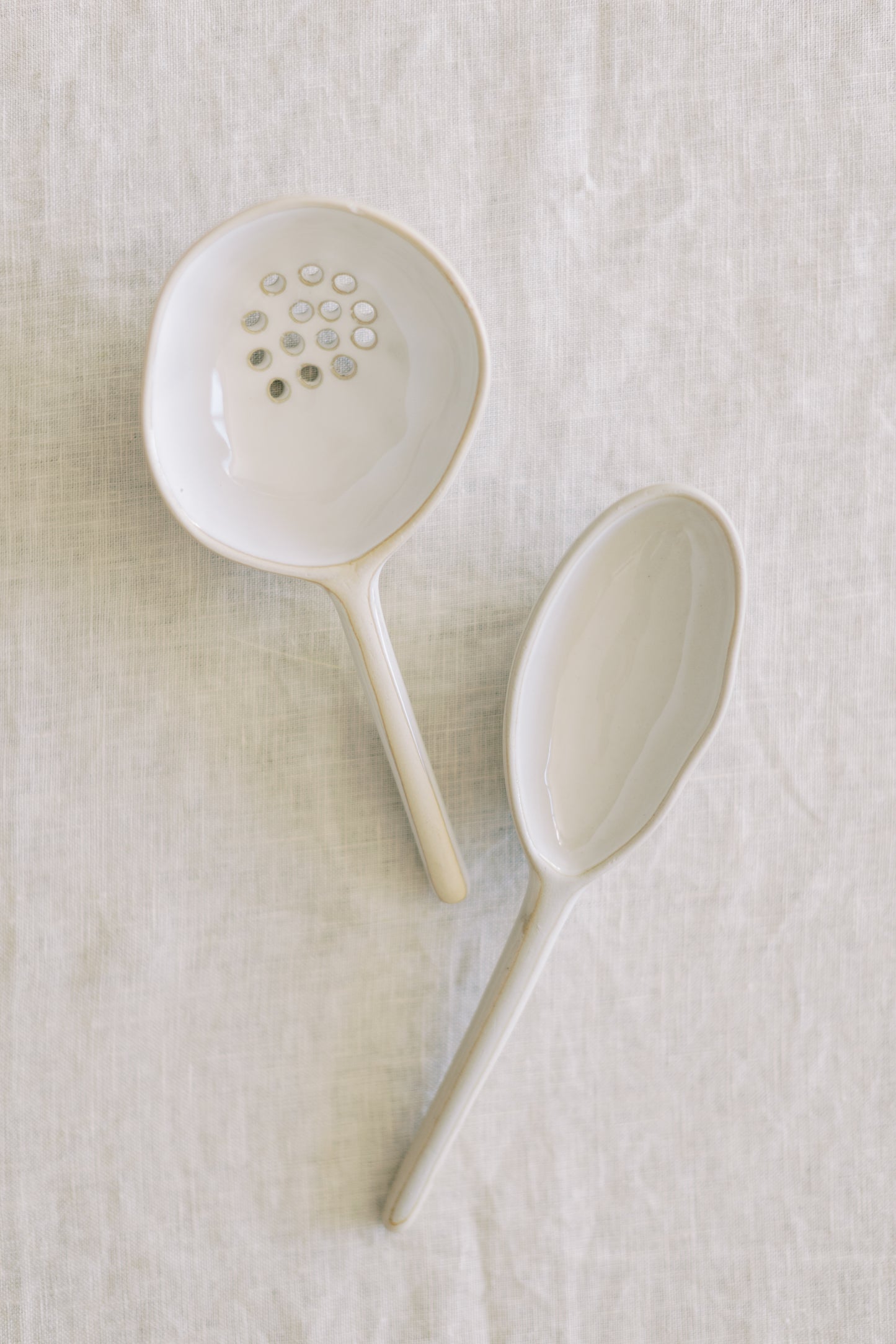 Ceramic Strainer Spoon