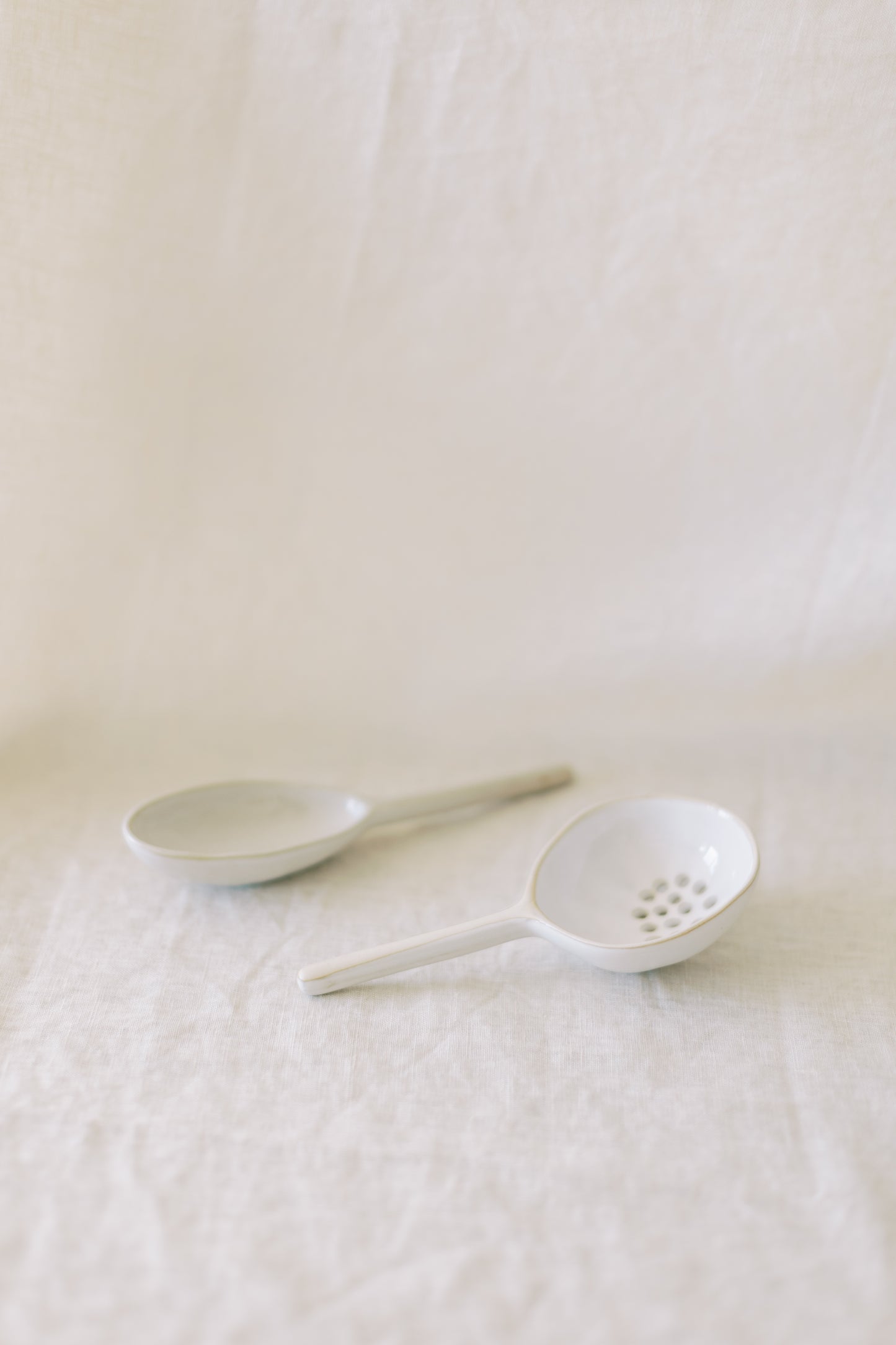 Ceramic Strainer Spoon