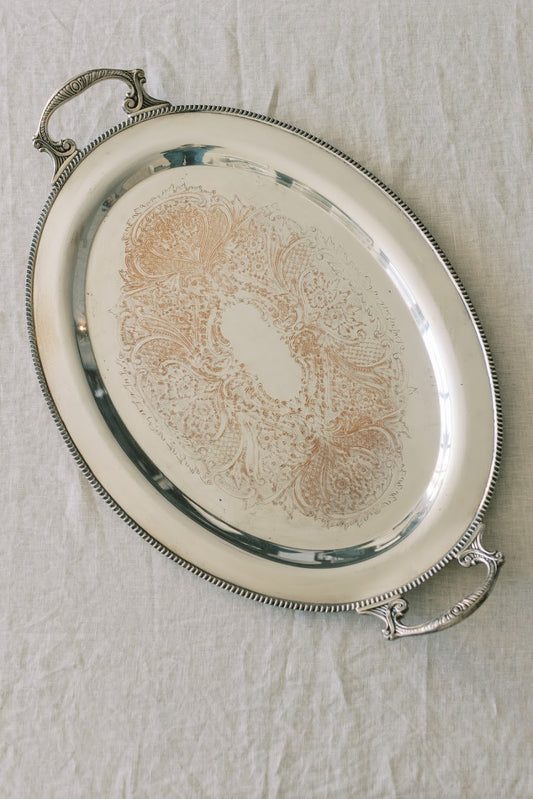 Oval Serving Tray