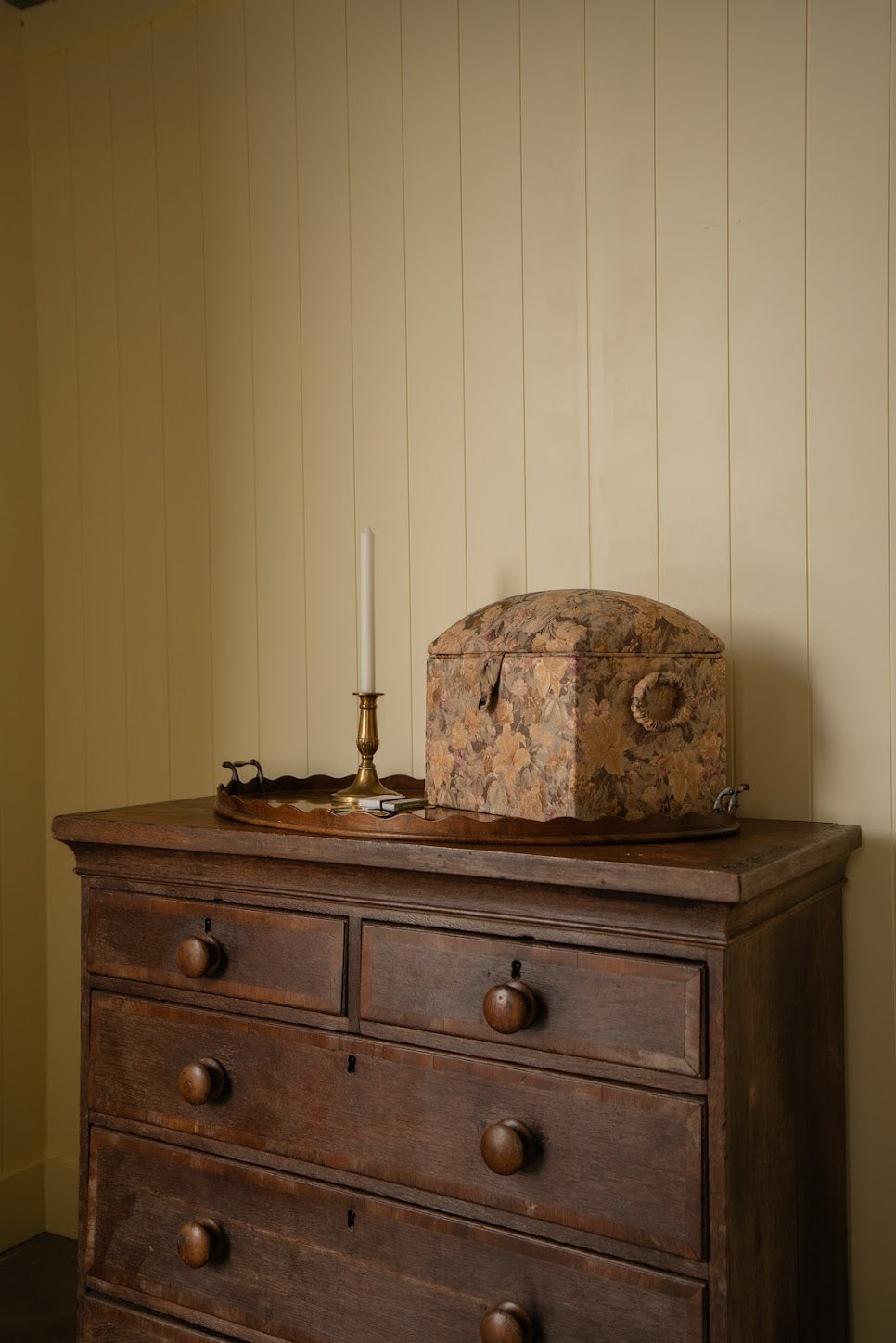 Antique 2-over-3 Chest of Drawers