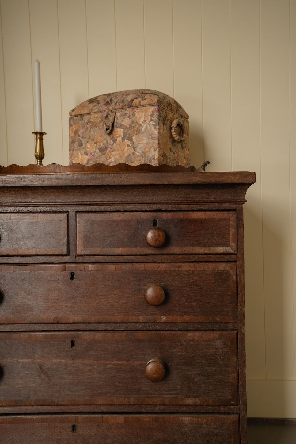 Antique 2-over-3 Chest of Drawers