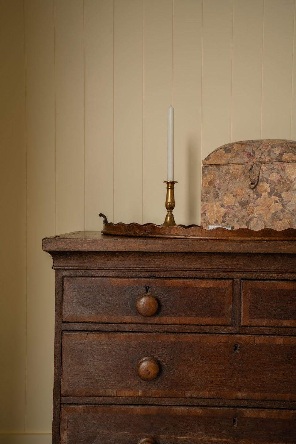 Antique 2-over-3 Chest of Drawers