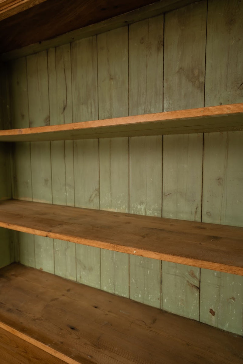 Large Antique Pine Larder Cupboard