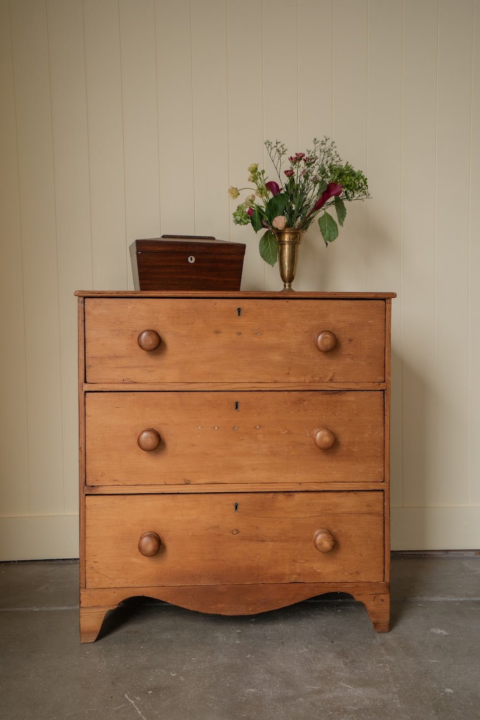 Vintage Three-Drawer Teddy Chest - IDYLL MANOR