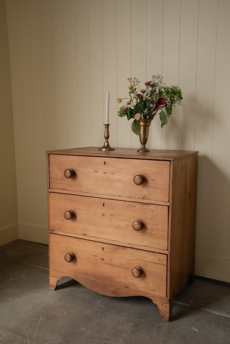 Vintage Three-Drawer Teddy Chest - IDYLL MANOR