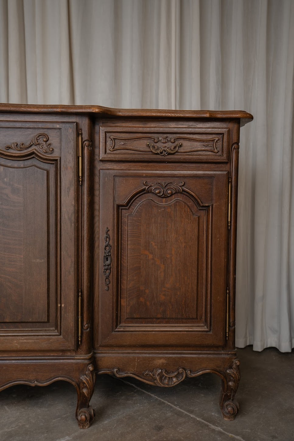 Vintage French Style Buffet Sideboard