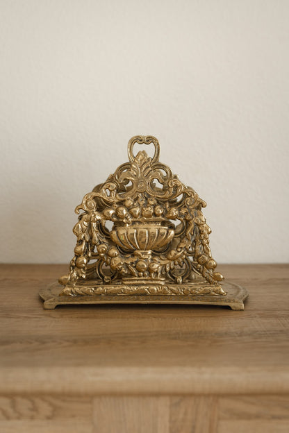 Victorian Gilt Bronze Letter Keep