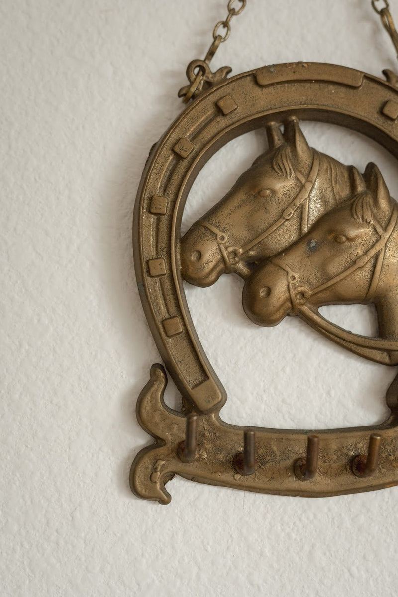 Brass Horseshoe Key Holder - IDYLL MANOR