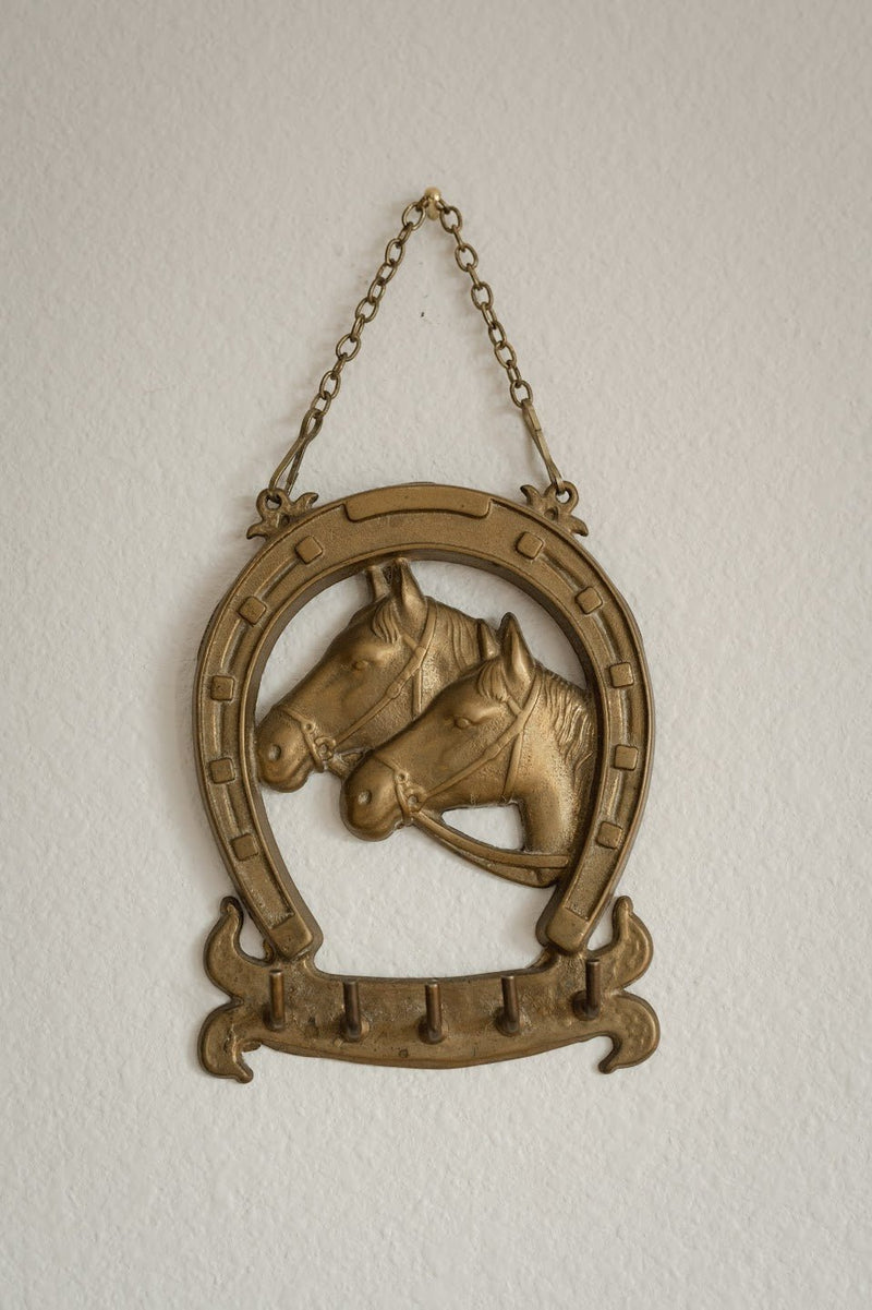 Brass Horseshoe Key Holder - IDYLL MANOR