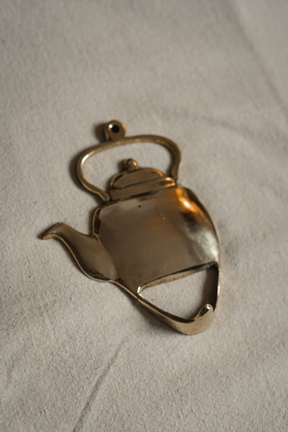 Tea Kettle Brass Hook