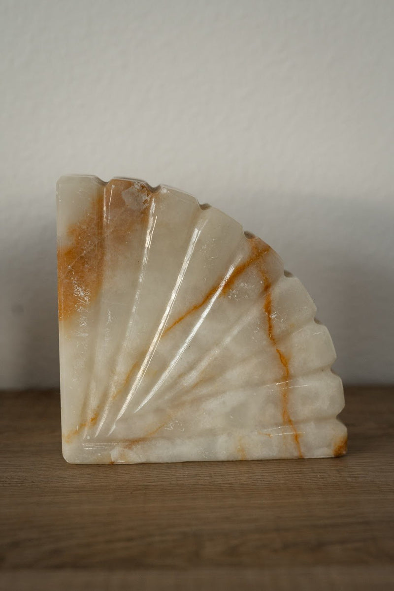 Italian Onyx Book Ends - IDYLL MANOR