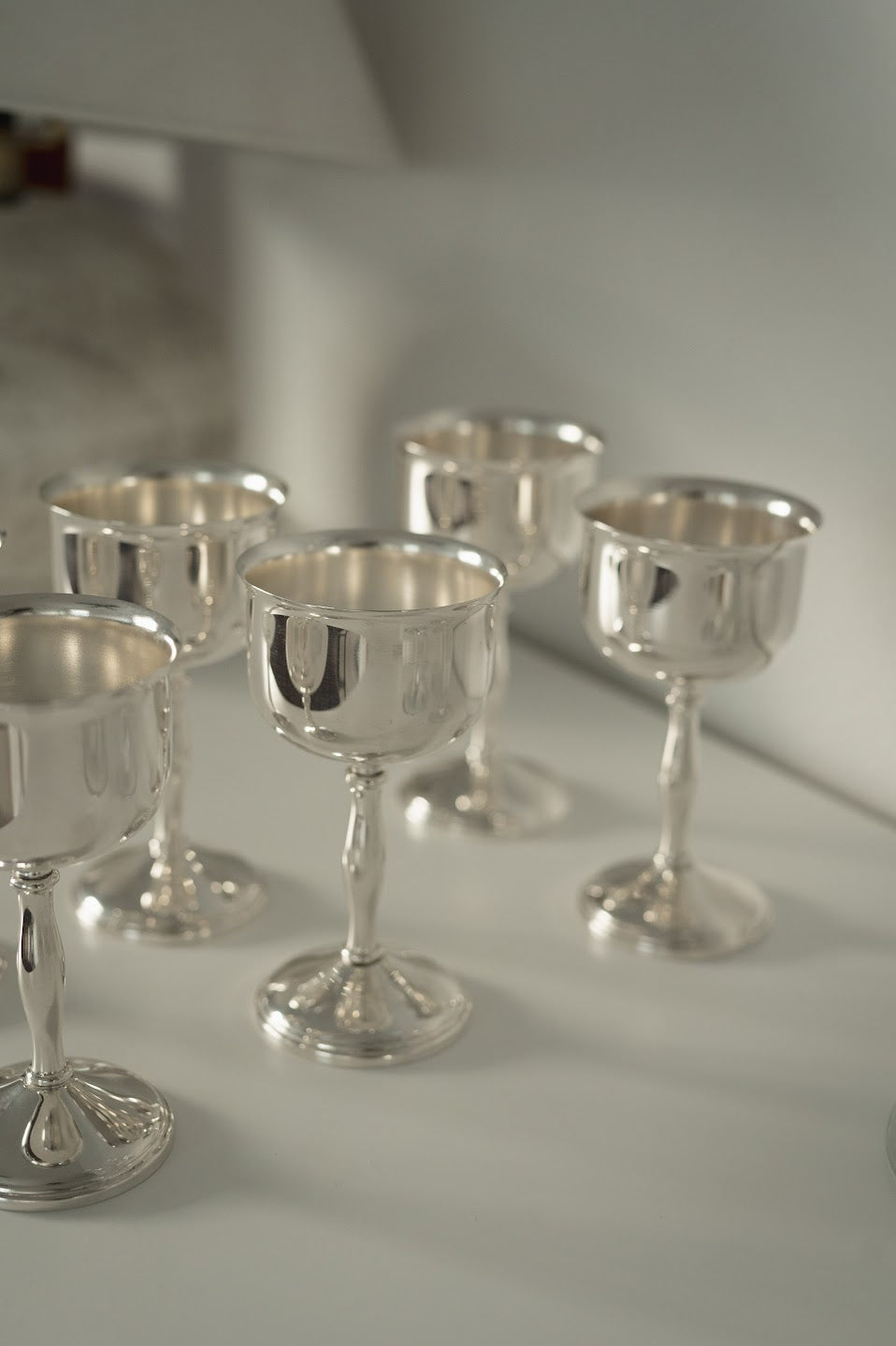 Silver Goblets | Set of 6