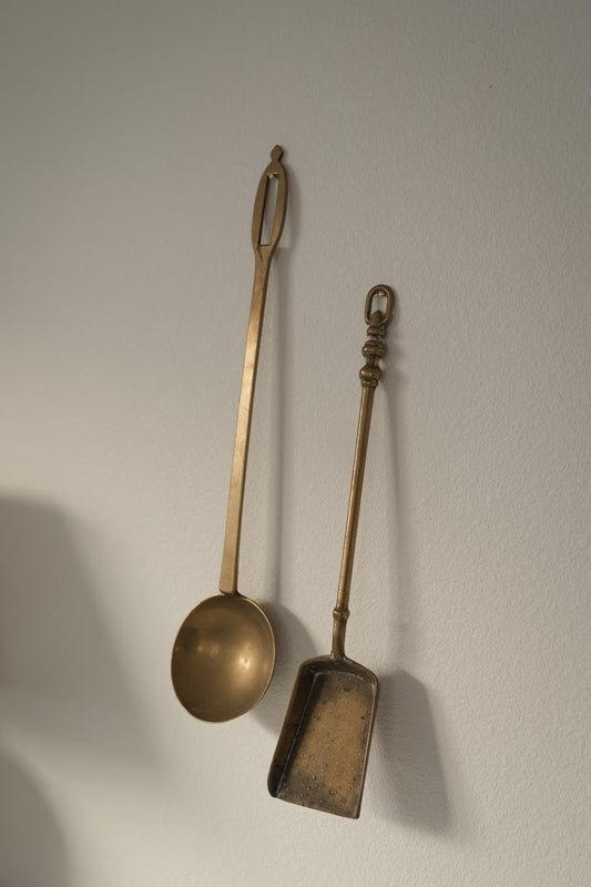 Brass Fireplace Tool Set, Wall Hangings