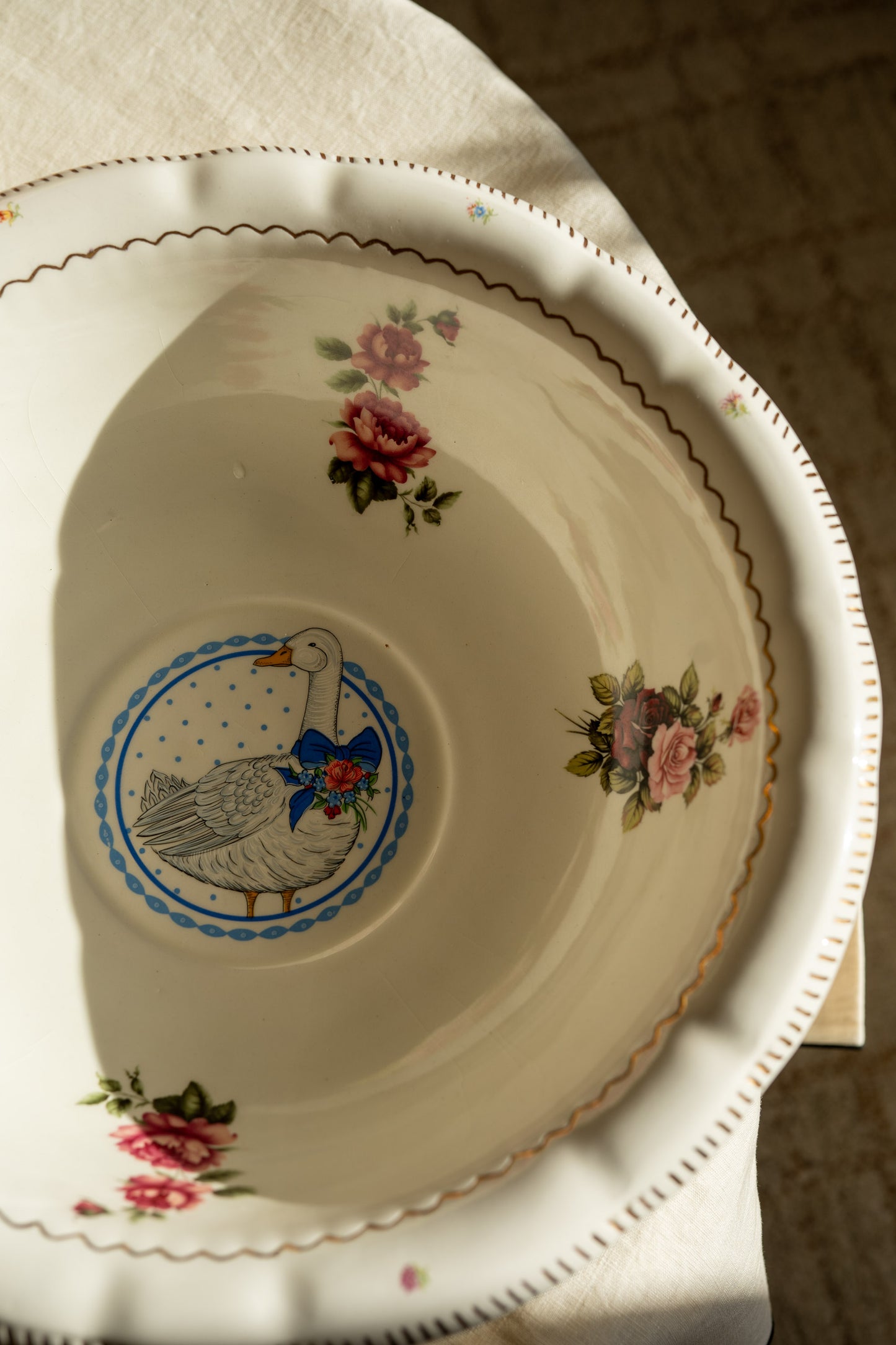 Pedestal Bowl | Mother Goose