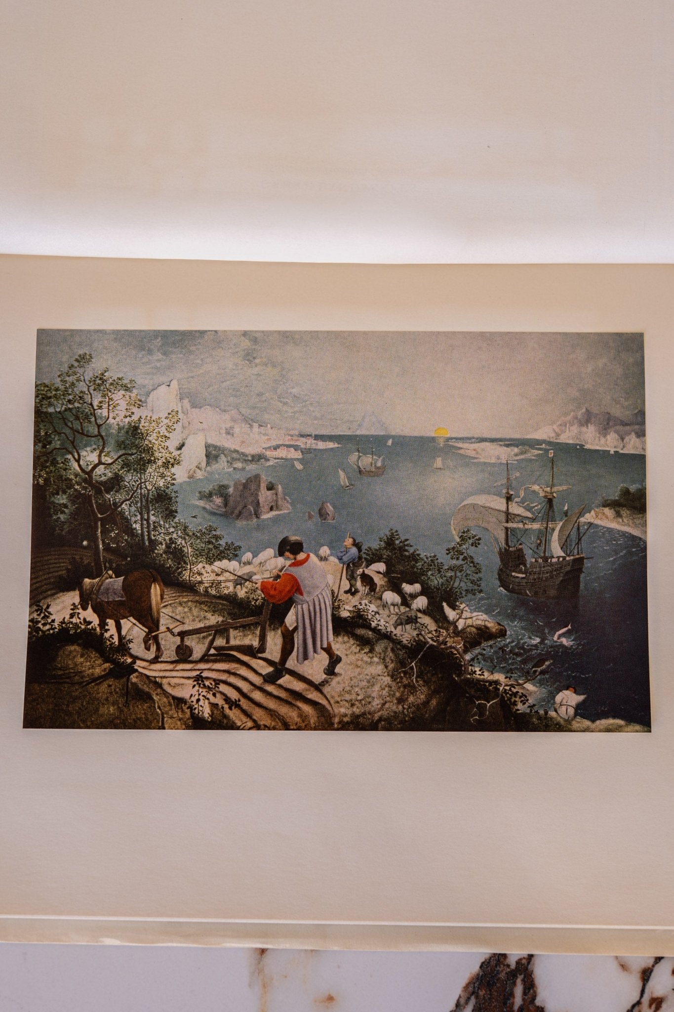 Large Vintage Art Print Coffee Table Book | Great Landscapes - IDYLL MANOR