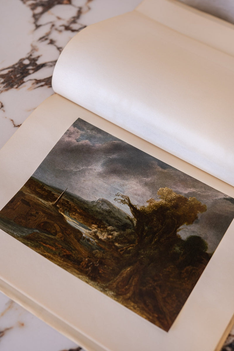 Large Vintage Art Print Coffee Table Book | Great Landscapes - IDYLL MANOR