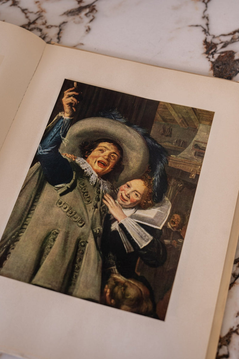 Large Vintage Art Print Coffee Table Book | Dutch Painting - IDYLL MANOR
