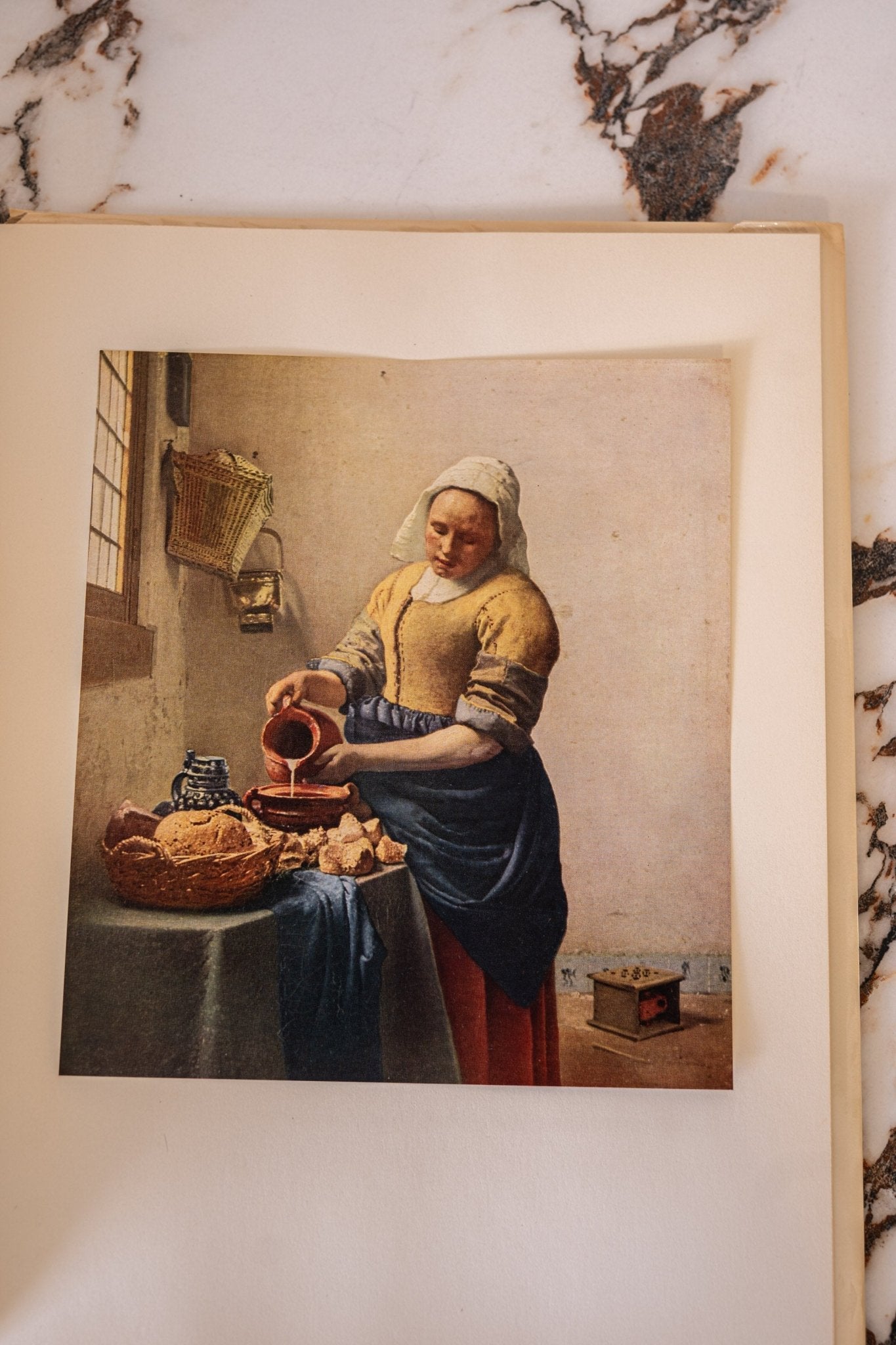 Large Vintage Art Print Coffee Table Book | Dutch Painting - IDYLL MANOR