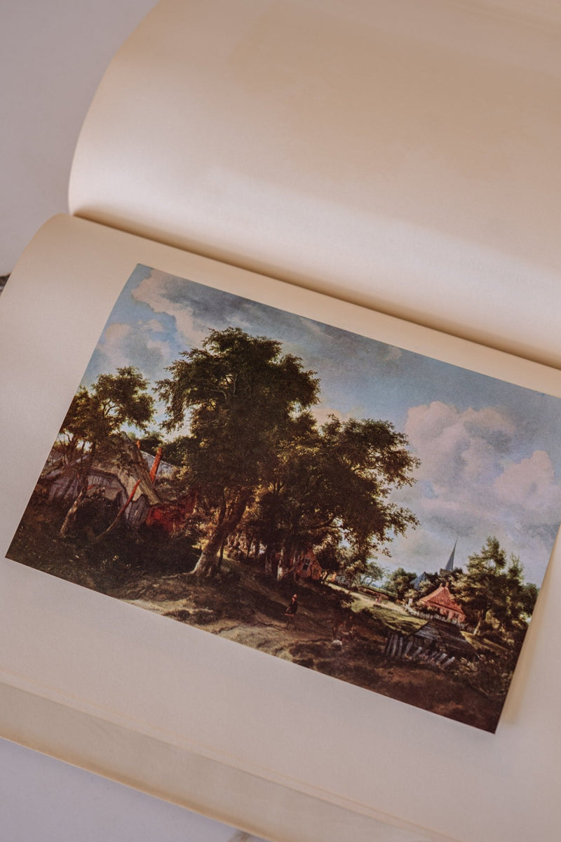 Large Vintage Art Print Coffee Table Book | Dutch Painting - IDYLL MANOR