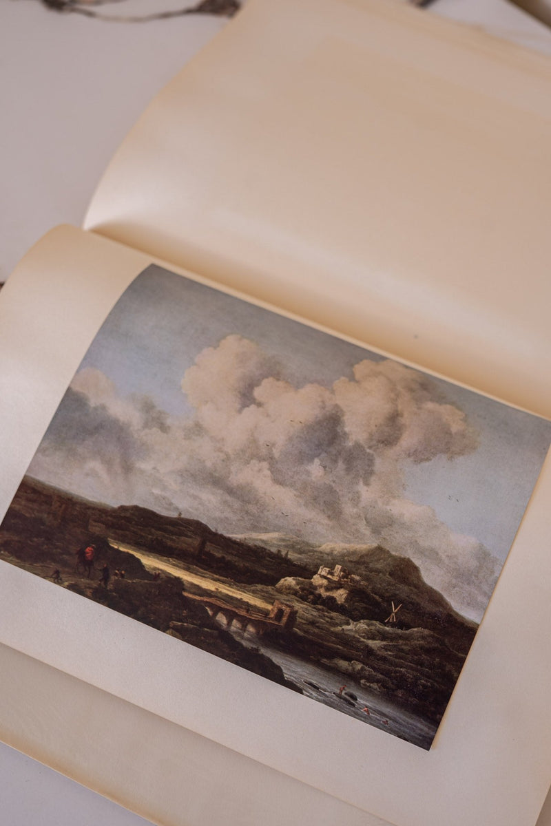 Large Vintage Art Print Coffee Table Book | Dutch Painting - IDYLL MANOR