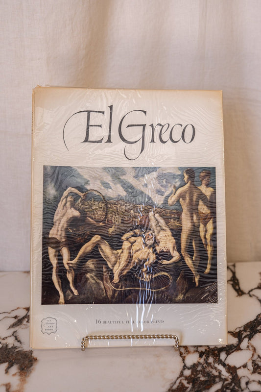 Large Vintage Art Print Coffee Table Book | El Greco - IDYLL MANOR