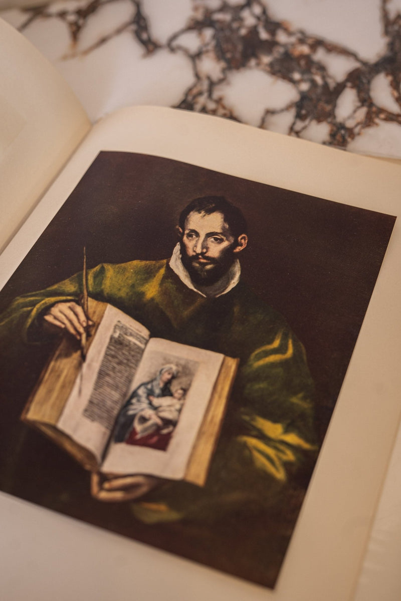 Large Vintage Art Print Coffee Table Book | El Greco - IDYLL MANOR