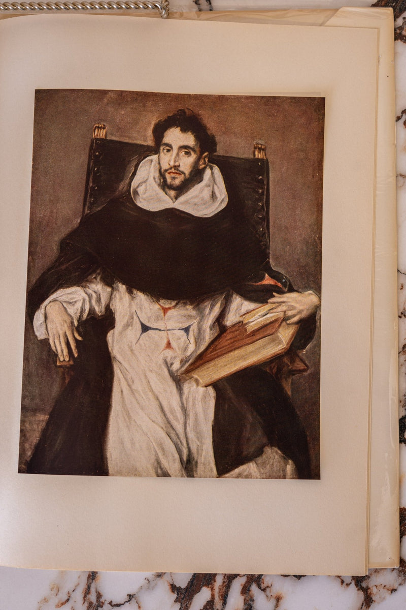Large Vintage Art Print Coffee Table Book | El Greco - IDYLL MANOR