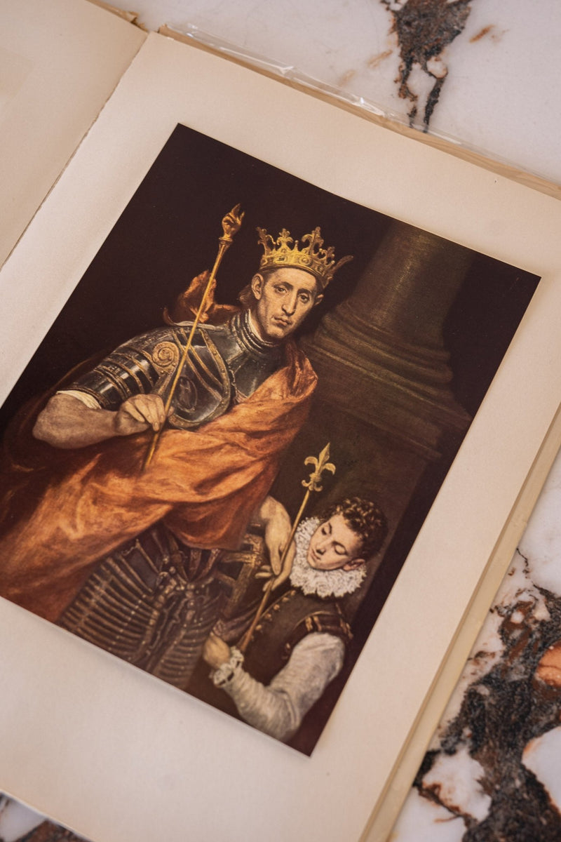 Large Vintage Art Print Coffee Table Book | El Greco - IDYLL MANOR
