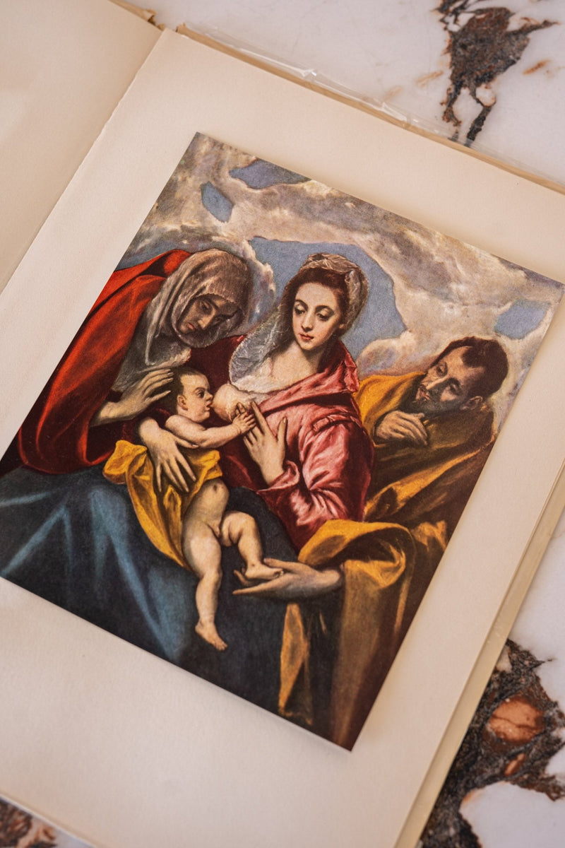 Large Vintage Art Print Coffee Table Book | El Greco - IDYLL MANOR