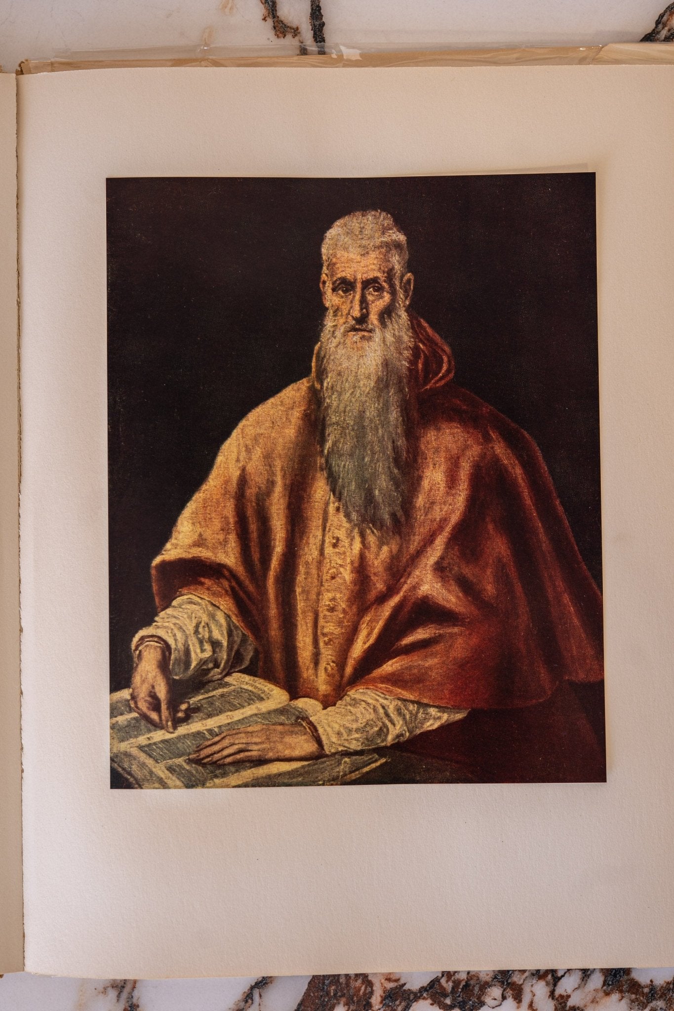 Large Vintage Art Print Coffee Table Book | El Greco - IDYLL MANOR