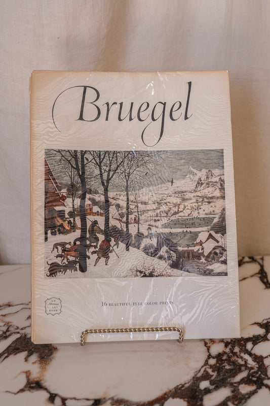 Large Vintage Art Print Coffee Table Book | Bruegel - IDYLL MANOR