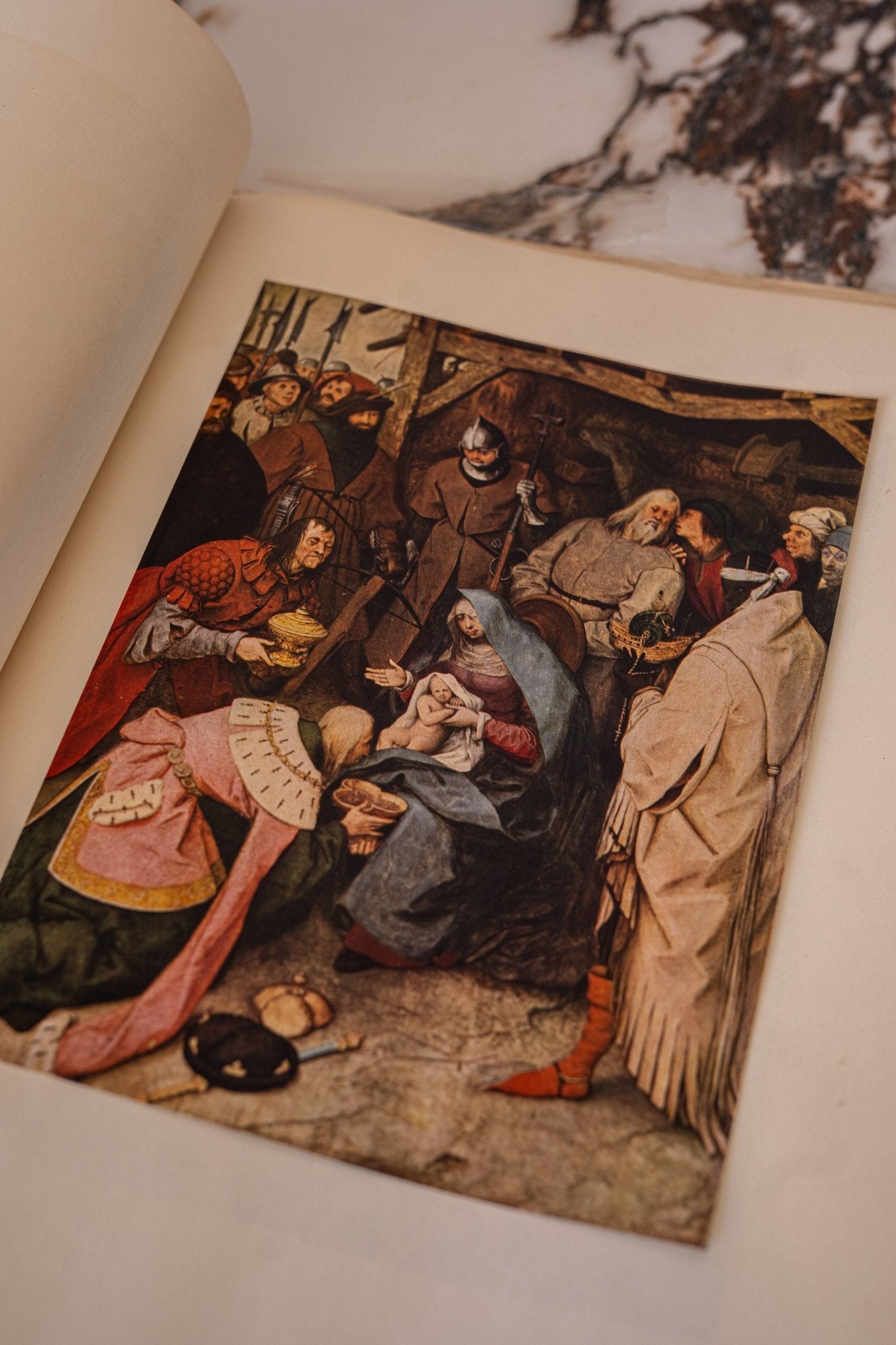 Large Vintage Art Print Coffee Table Book | Bruegel - IDYLL MANOR