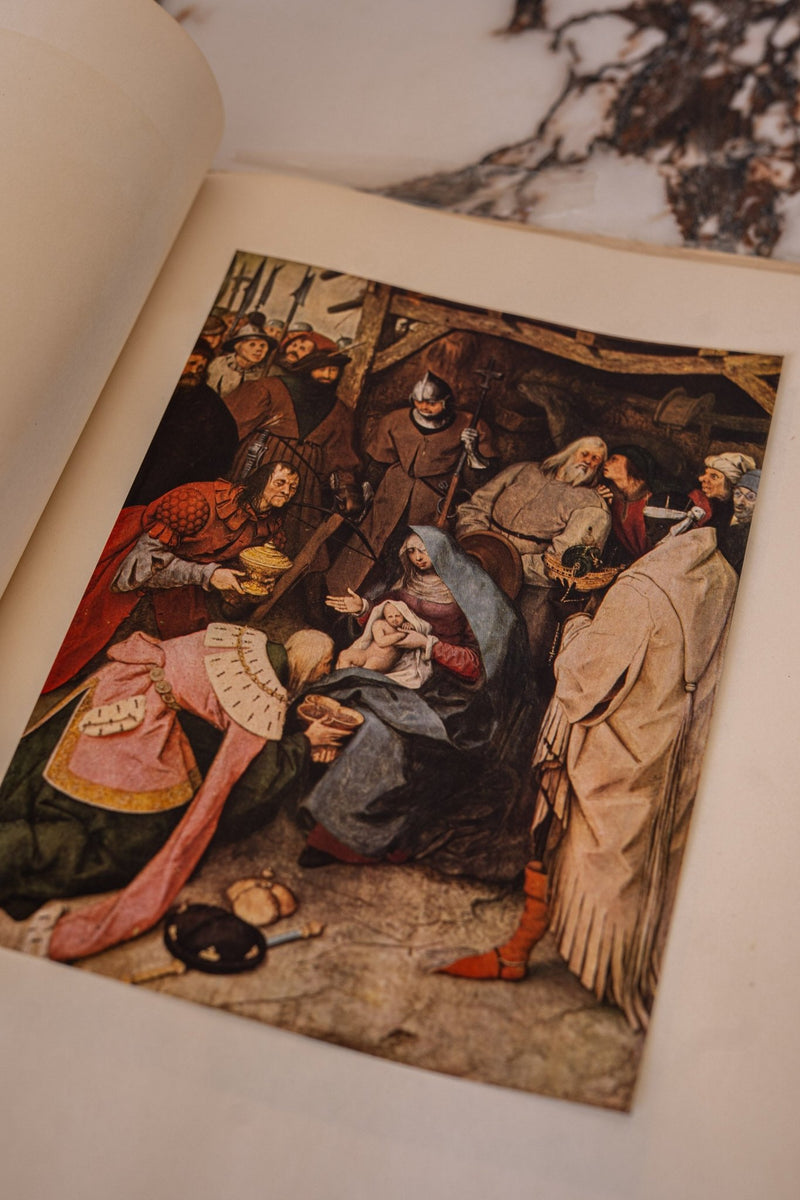 Large Vintage Art Print Coffee Table Book | Bruegel - IDYLL MANOR