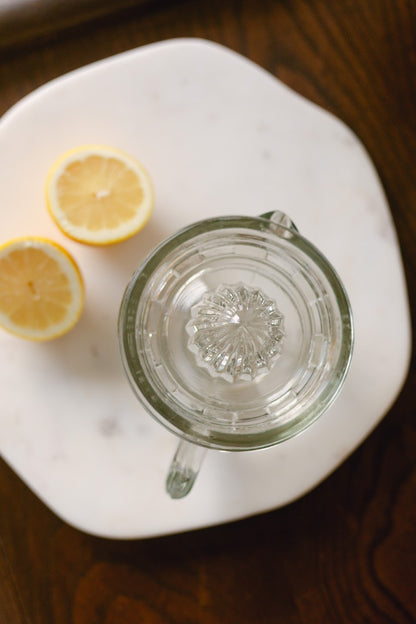 Glass Measuring Jug and Citrus Juicer