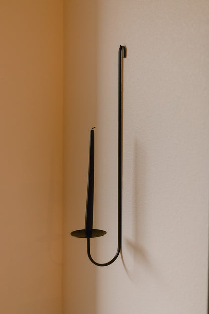 Single Arm Iron Sconce