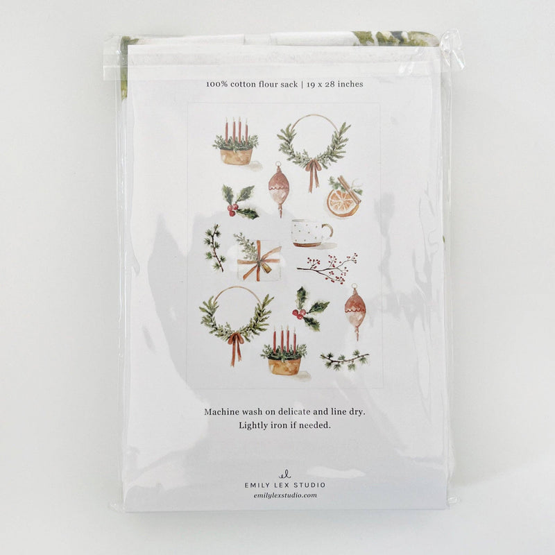 Yuletide Tea Towel - IDYLL MANOR