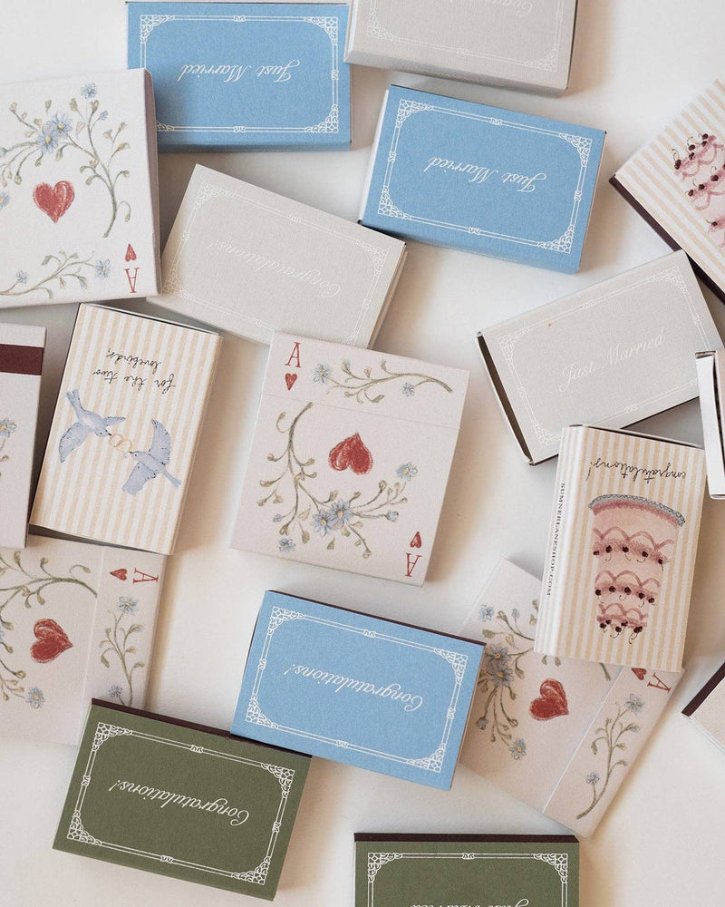Ace of Hearts Matchbook - IDYLL MANOR