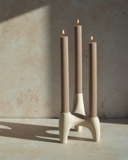 Nuit Roman Taper Candle | Set of 2