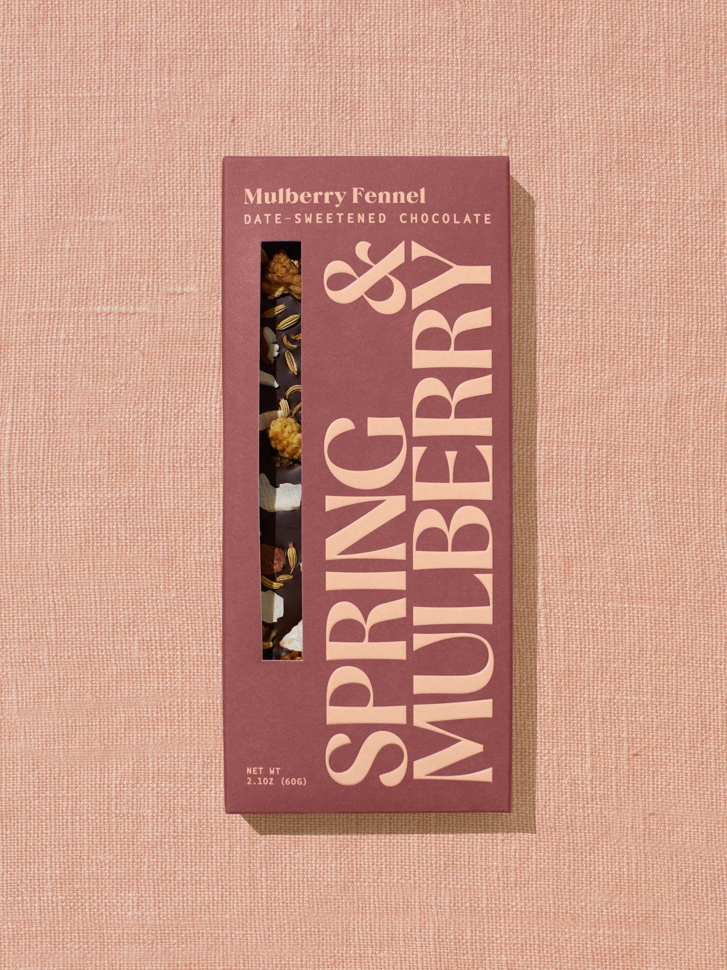 Mulberry Fennel Date | Organic Dark Chocolate - IDYLL MANOR