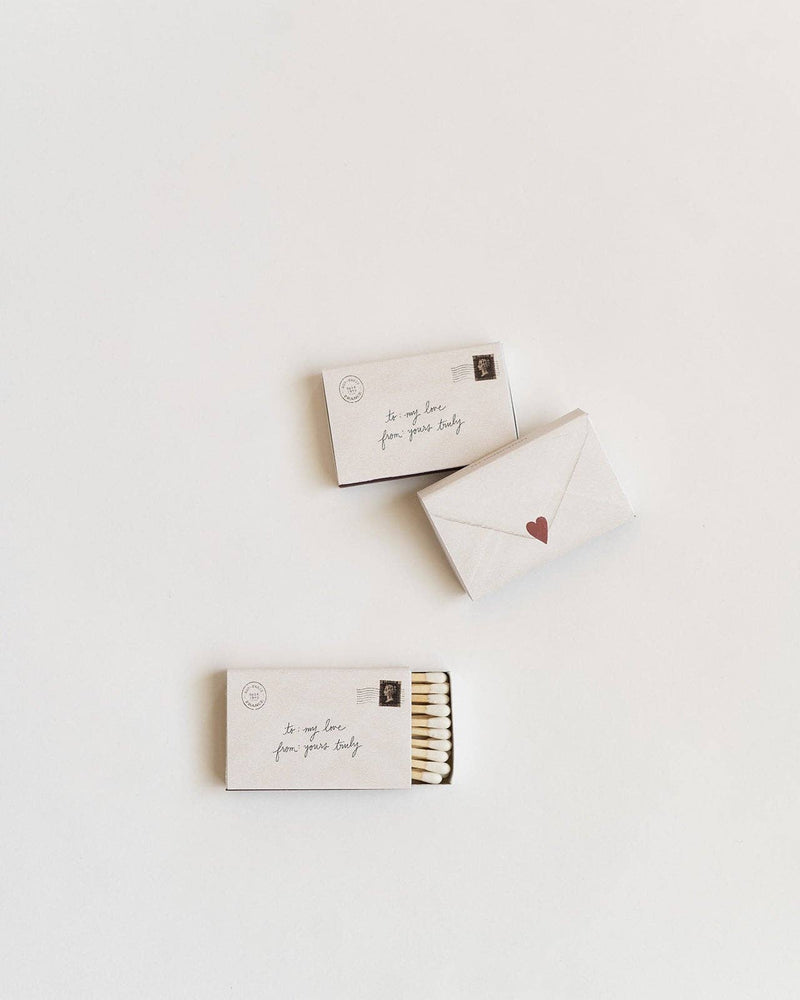Love Letter Matchbox - IDYLL MANOR