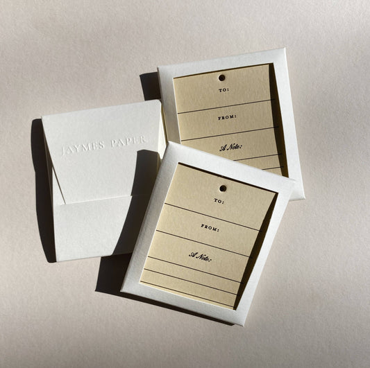 Gift Tag Set No. 02 | Set of 10 - IDYLL MANOR