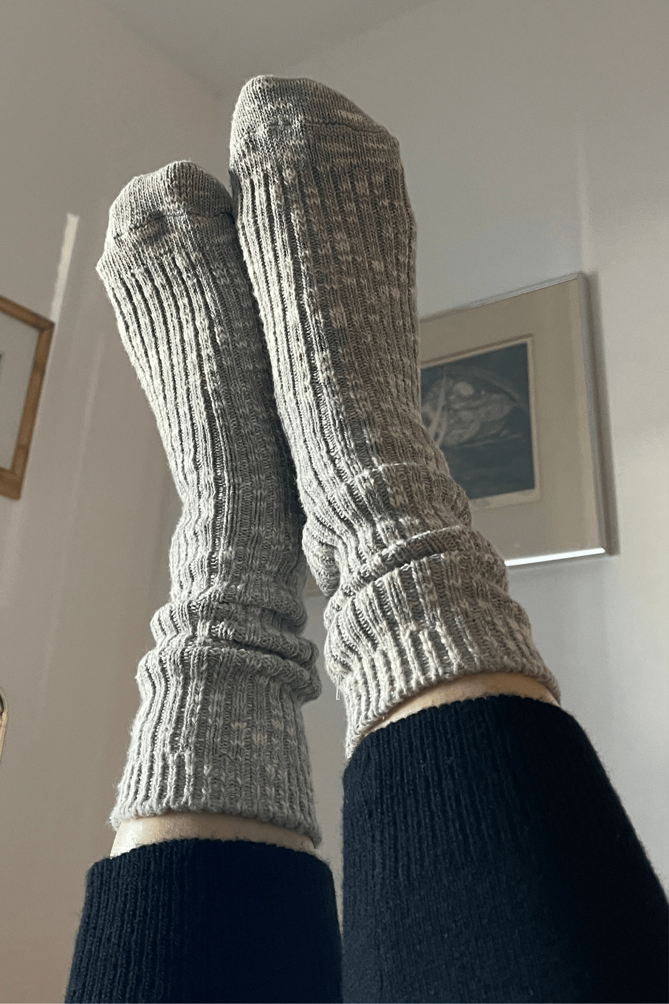 Cottage Socks | Grey - IDYLL MANOR