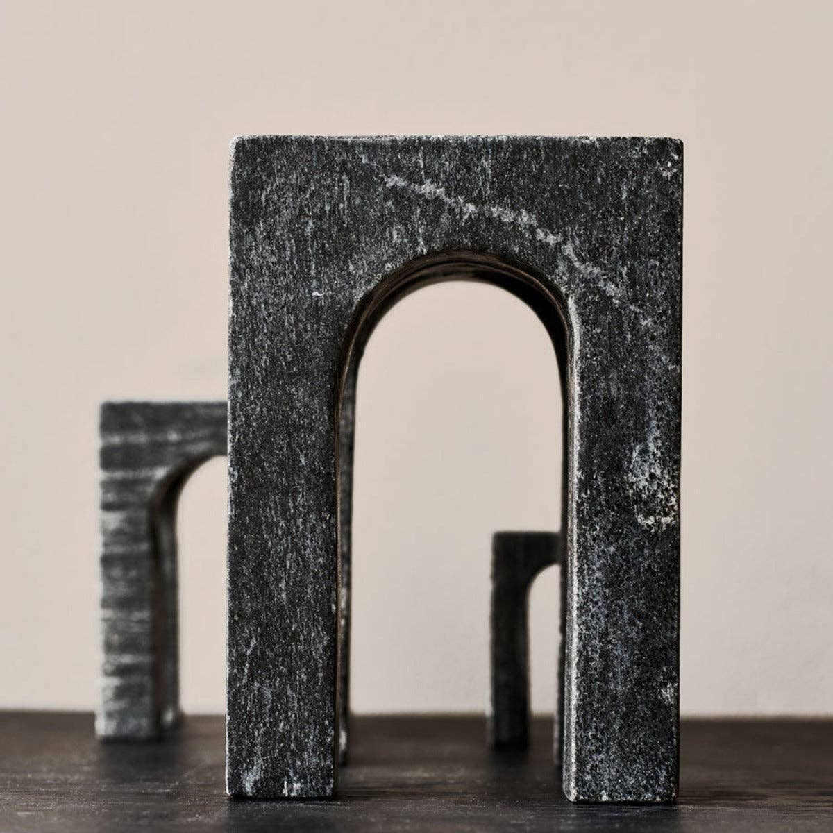 Arkis Black Marble | Set of 3