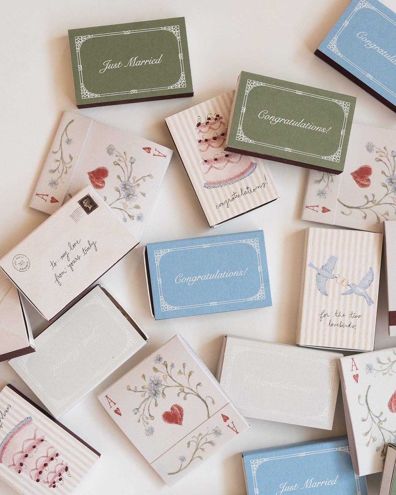 Ace of Hearts Matchbook - IDYLL MANOR