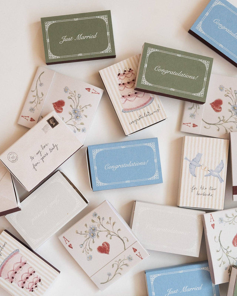 Ace of Hearts Matchbook - IDYLL MANOR