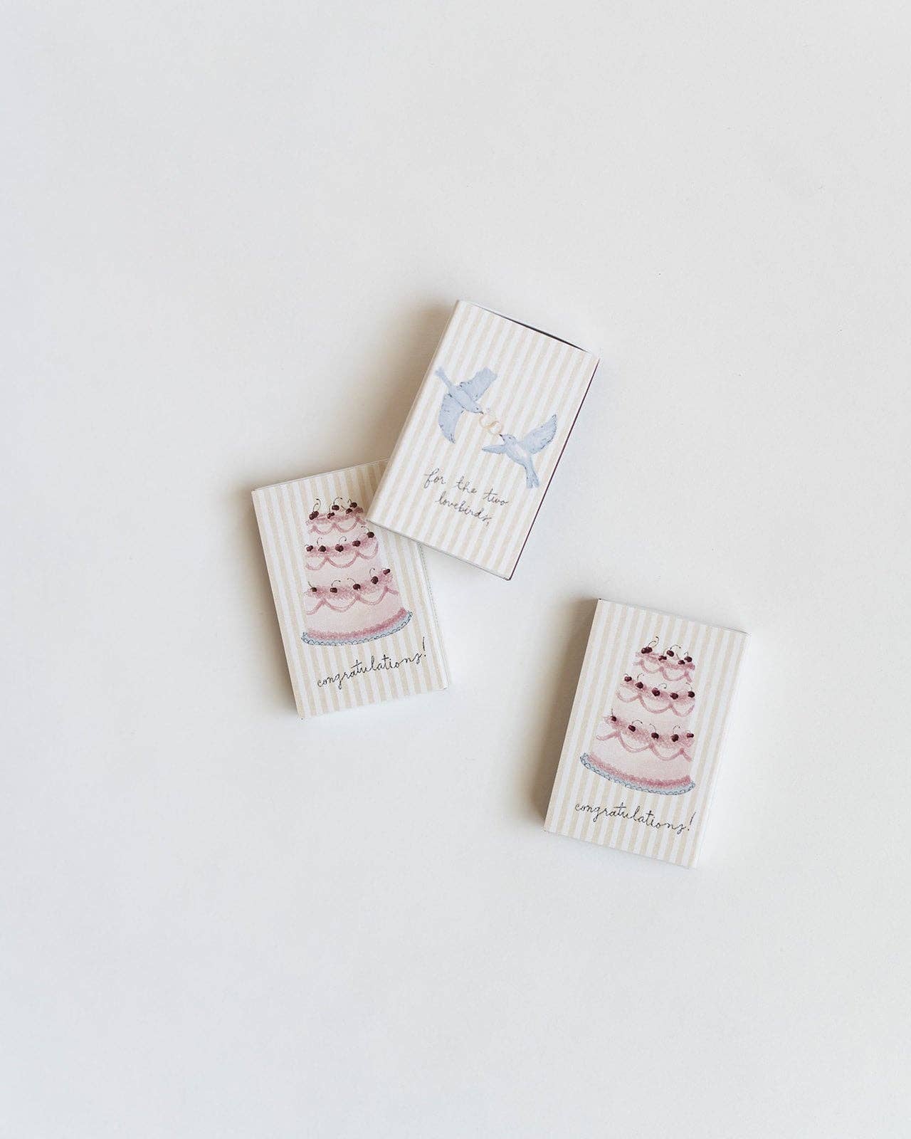 Wedding Lovebirds Matchbox - IDYLL MANOR