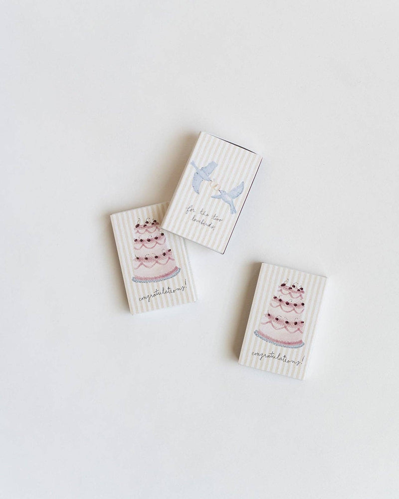 Wedding Lovebirds Matchbox - IDYLL MANOR